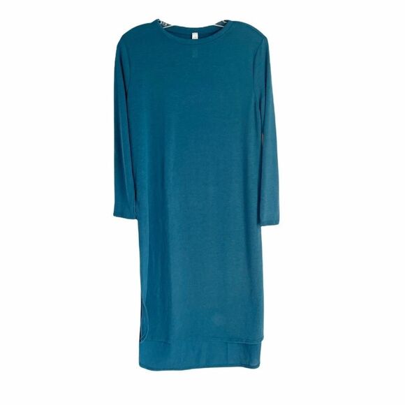 🟢Beeunique Lightweight Teal Sweater Dress M - Picture 1 of 7